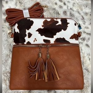 Cow print Purse